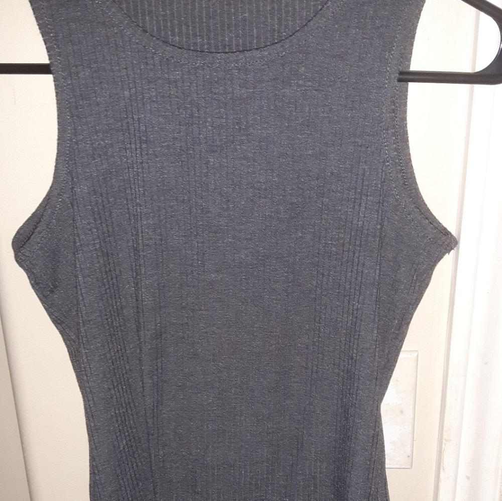 💌 5 for 15 - Grey Knit Tank Top - Picture 4 of 6